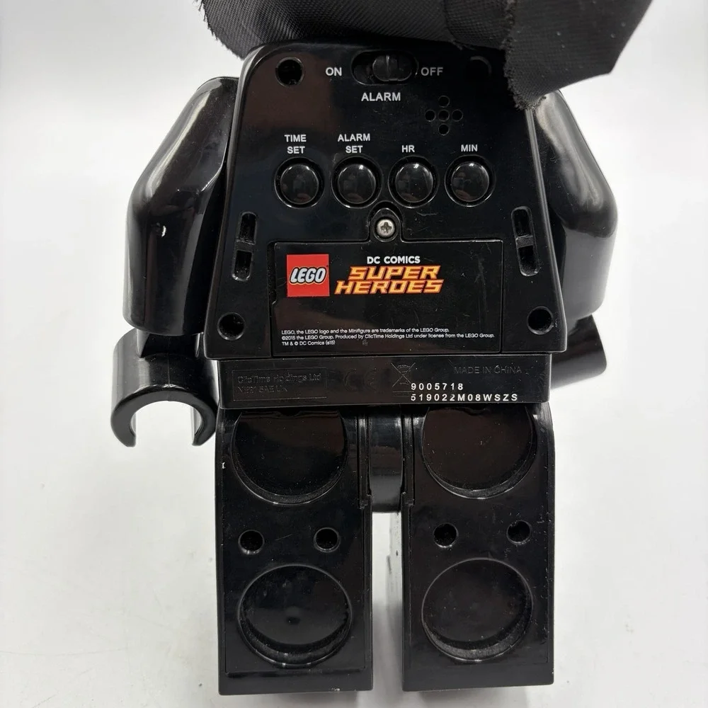 LEGO Batman Movie Minifigure Digital Alarm Clock Light-Up 11